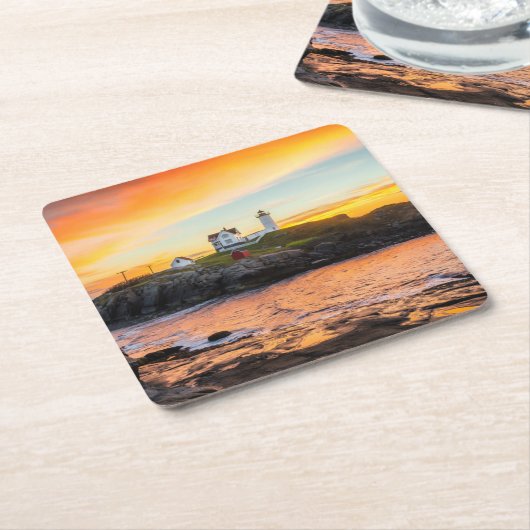 Nubble Light Kartonnen Onderzetters (Schuin)