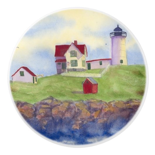 Nubble Light Keramische Knop (Voorkant)