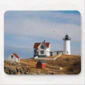 Nubble Light Lighthouse Cape Neddick Maine Muismat (Voorkant)