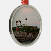 Nubble Light Sunset Ornament (Rechts)