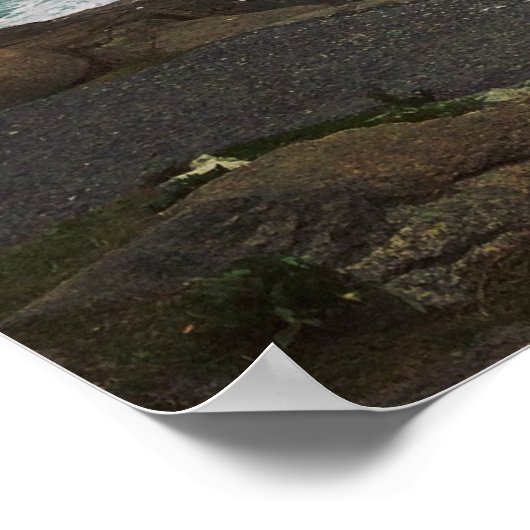 Nubble Light - York, 24x 24x 24x Poster afdrukken (Hoek)