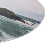 Nubble Light - York, Maine Glass Cutting Board Snijplank (Hoek)