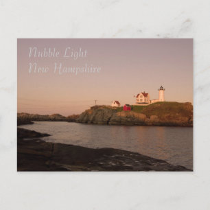 Nubble Light, York, Maine   Postcard Briefkaart