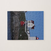 Nubble Lighthouse bij nacht Legpuzzel (Horizontaal)