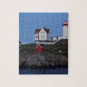 Nubble Lighthouse bij nacht Legpuzzel (Verticaal)
