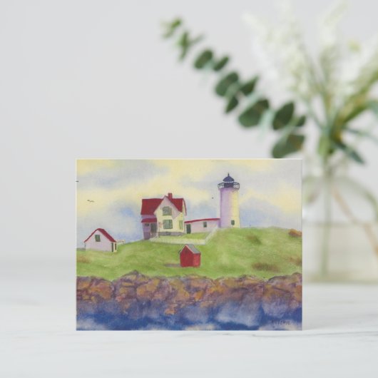 Nubble Lighthouse Briefkaart (Staand voorkant)
