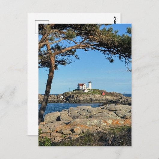 Nubble Lighthouse Briefkaart (Voorkant / Achterkant)