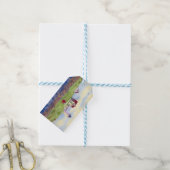 Nubble Lighthouse Cadeaubijslage Cadeaulabel (Met Touw)