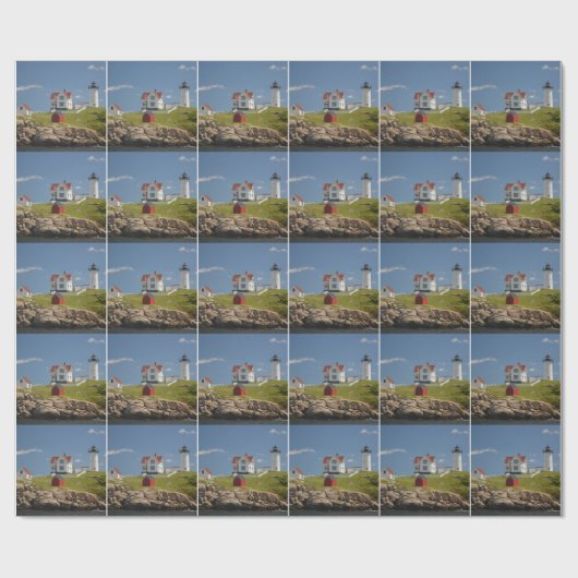 Nubble Lighthouse Cadeaupapier (Vlak)