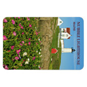 Nubble Lighthouse, Cape Neddick Maine Flexi Magnet Magneet (Horizontaal)