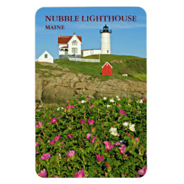 Nubble Lighthouse, Cape Neddick Maine Flexi Magnet Magneet
