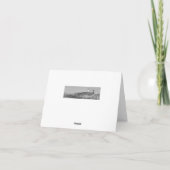 Nubble Lighthouse Dank u kaart (Achterkant)