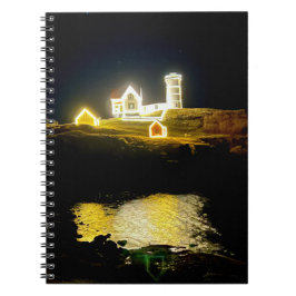 Nubble Lighthouse Foto Notitieboek