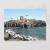Nubble Lighthouse Ink Sketch Briefkaart (Voorkant)