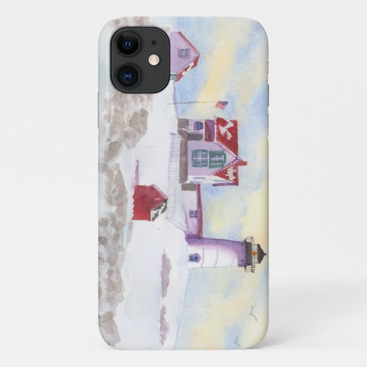 Nubble Lighthouse iPhone/iPad case (Achterkant)