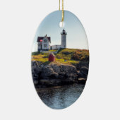 Nubble Lighthouse Keramisch Ornament (Rechts)