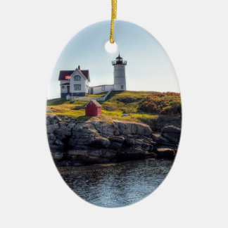 Nubble Lighthouse Keramisch Ornament