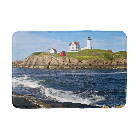 Nubble Lighthouse Large Bath Mat (Voorkant)