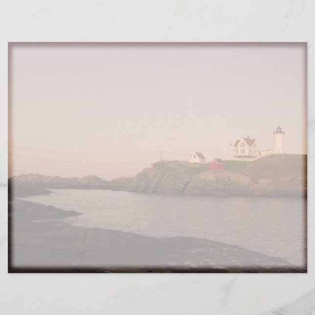 Nubble Lighthouse Letterhead (Voorkant)