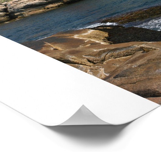 Nubble Lighthouse Poster (Hoek)