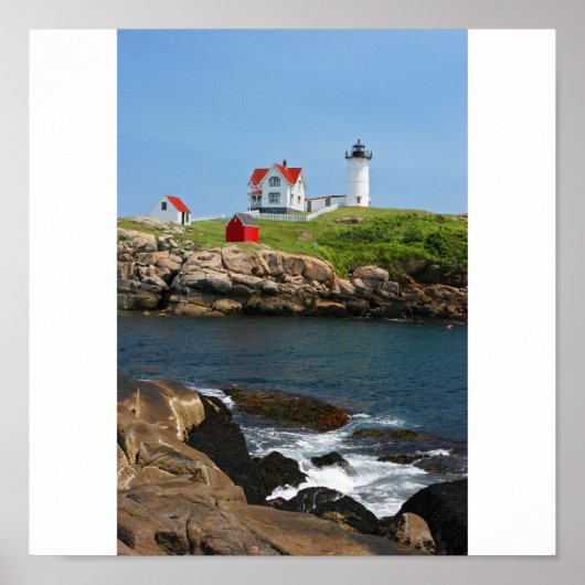 Nubble Lighthouse Poster (Voorkant)