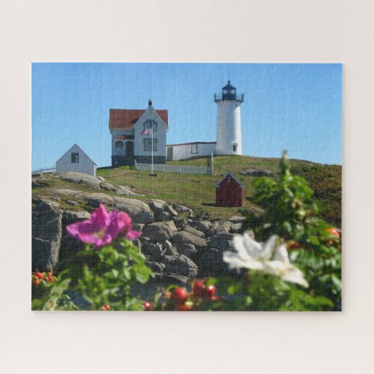 Nubble Lighthouse Puzzle Legpuzzel (Horizontaal)