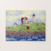 Nubble Lighthouse Puzzle Legpuzzel (Horizontaal)
