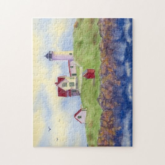 Nubble Lighthouse Puzzle Legpuzzel (Verticaal)