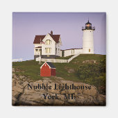 Nubble Lighthouse-York, ME Magneet (Voorkant)