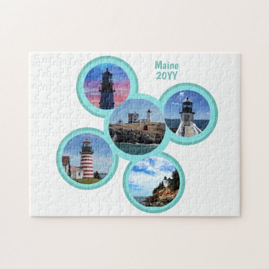 Nubble Portland Quoddy Marshall Bass Maine Light Legpuzzel (Horizontaal)