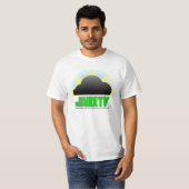NUBE NEGRA TV GREEN T-SHIRT (Voorkant volledig)