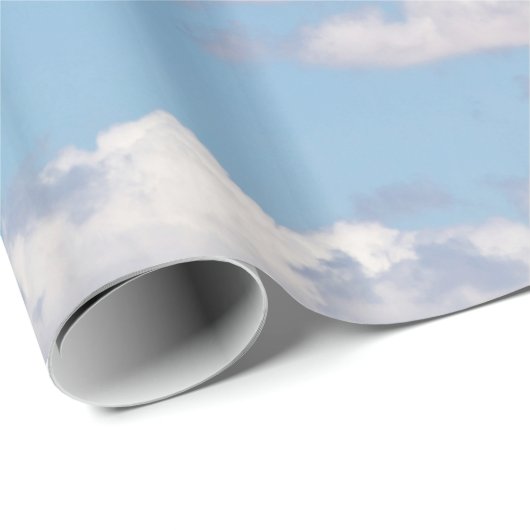 Nubes en cielo azul cadeaupapier (Rol Hoek)