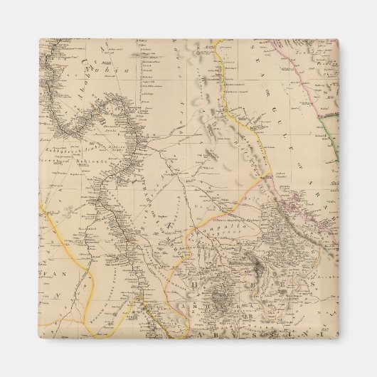 Nubia, Abyssinia 2 Magneet (Voorkant)