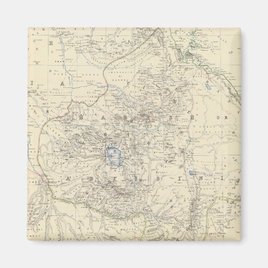 Nubia, Abyssinia Magneet (Voorkant)