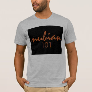 Nubian101 zwart T-shirt