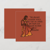 Nubian Belly Dancer Goddess Kaart (Voorkant / Achterkant)