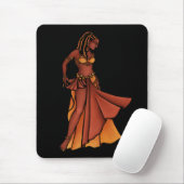 Nubian Belly Dancer Goddess Muismat (Met muis)