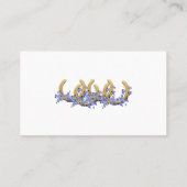 Nubian & Boer Goat Visitekaartje (Achterkant)