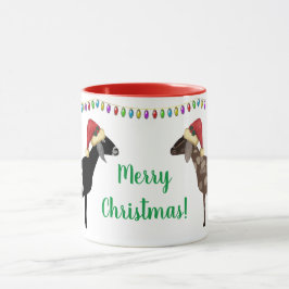 Nubian Dairy Goat Kerstmis Mok