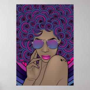 Nubian Diva Poster