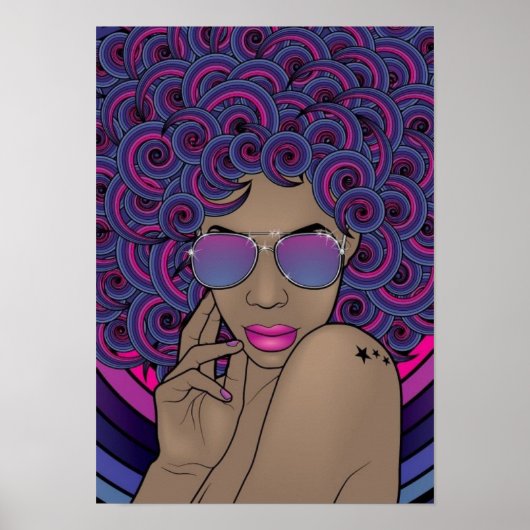 Nubian Diva Poster (Voorkant)