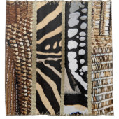 Nubian Douchegordijn (Voorkant)