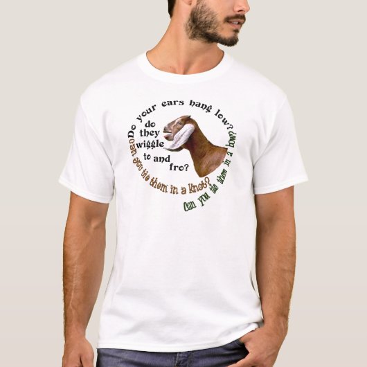 NUBIAN GOAT - DOE JE PAAR LAAG? T-SHIRT (Voorkant)