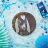  Nubian Goat foto Papieren Bordje (Feest)