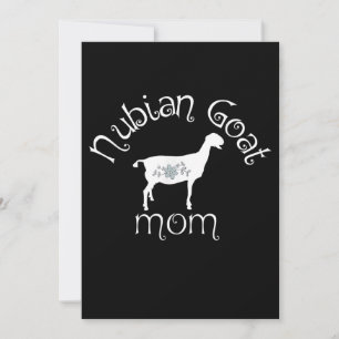 Nubian Goat Ma Gift Save The Date