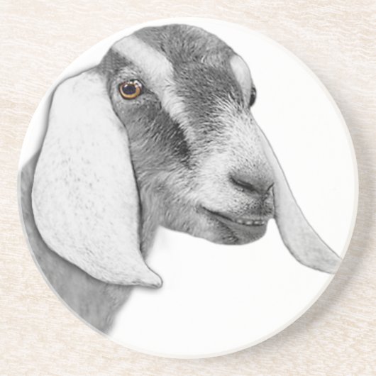 Nubian Goat Sandstone Onderzetter (Voorkant)