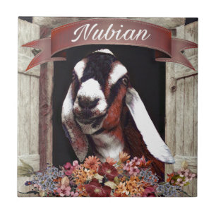 Nubian Goat Tegeltje