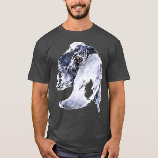 Nubian Goat Watercolour Art,Nubian Goat Art,Nubi T-shirt