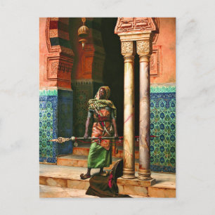 Nubian Guard van Deutsch Briefkaart