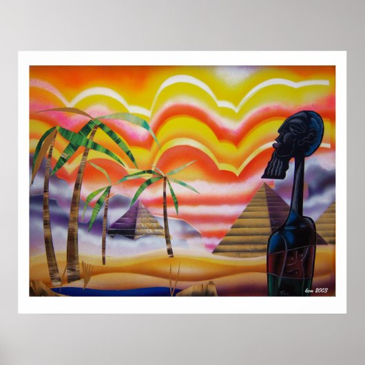 Nubian Horizon Poster (Voorkant)